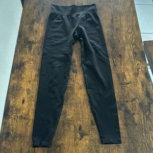 PINK Victoria’s Secret Seamless Leggings Women’s Small Black